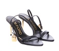 Padlock Pointy Naked Sandals