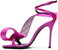 Pink Sergio Rossi Edition Marquise Heeled Sandals