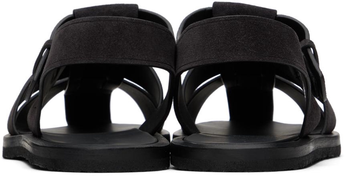 Black Fisherman Sandals