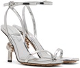 Silver Knot Sandals