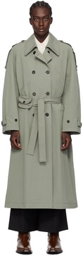 Khaki Belt Bag Trench Coat