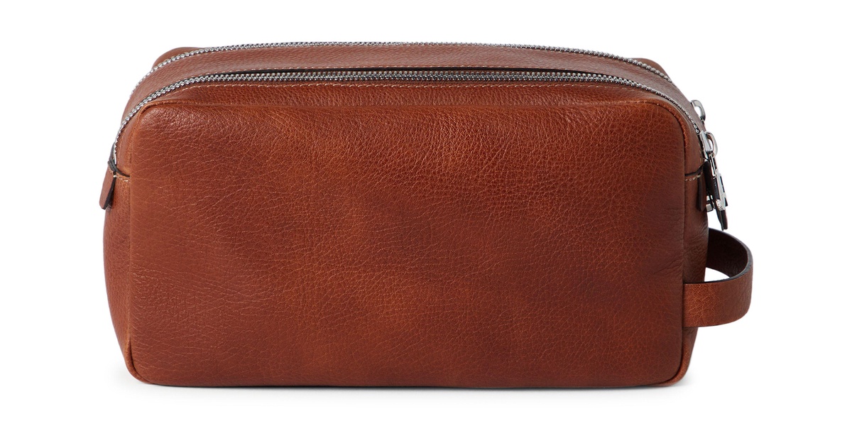 Calfskin beauty case