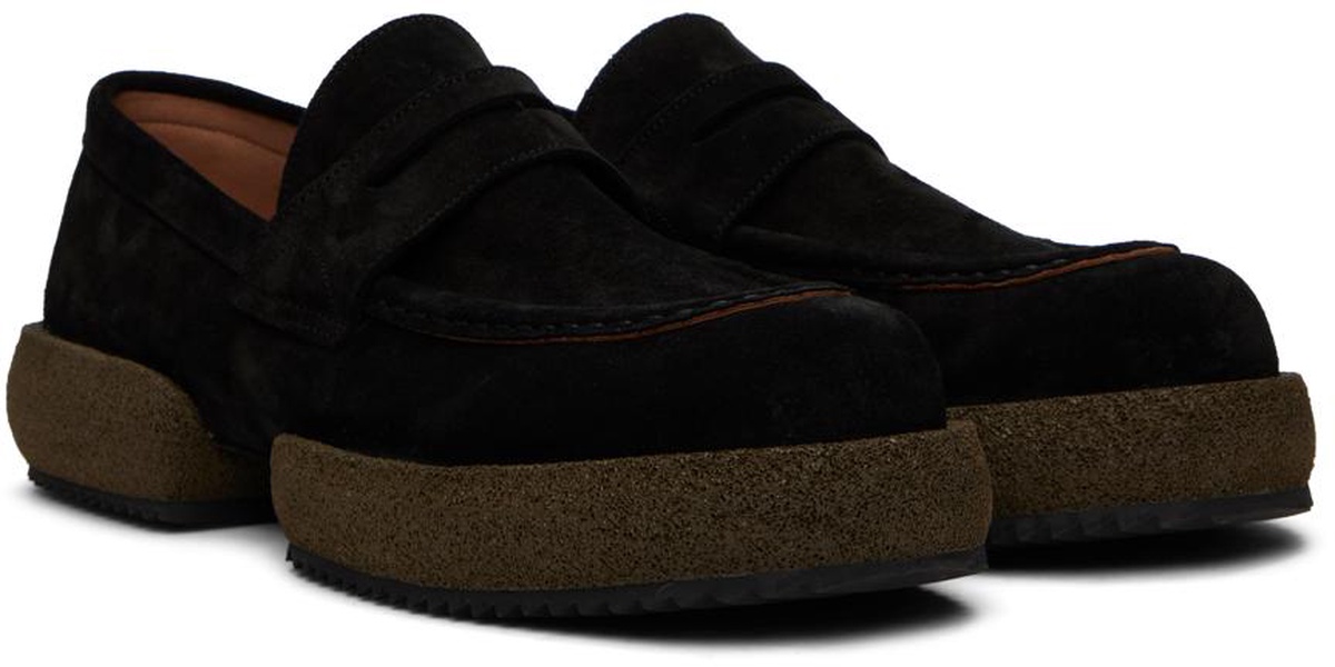 Black Platform Loafers