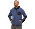 Men's Marezi Single Patch Pocket Zip-Up Sherpa