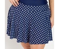 Plus Size Flowy Swim Skort