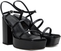 Black Katalin Heeled Sandals