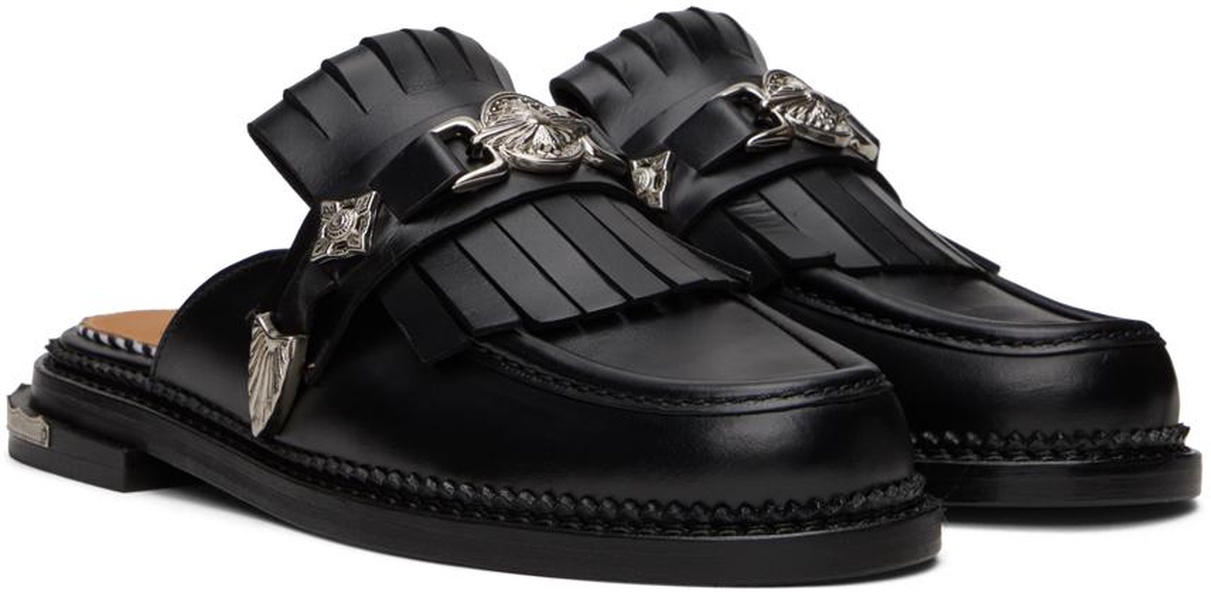 Black Hard Slippers