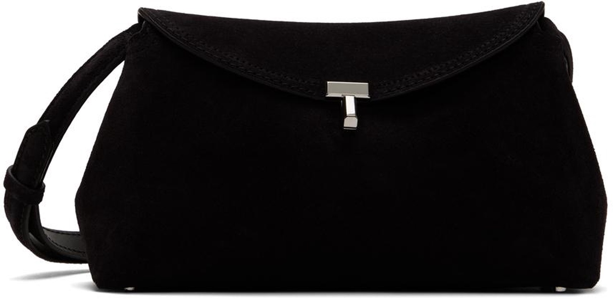 Black T-Lock Clutch