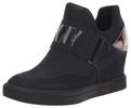 DKNY Women's Everyday Comfortable Cosmos Wedge Sneaker