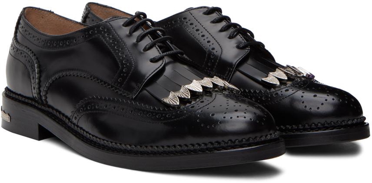 Black Polido Derbys