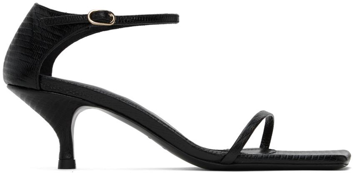 Black 'The Strappy' Heeled Sandals