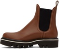 Tan Lug Chelsea Boots