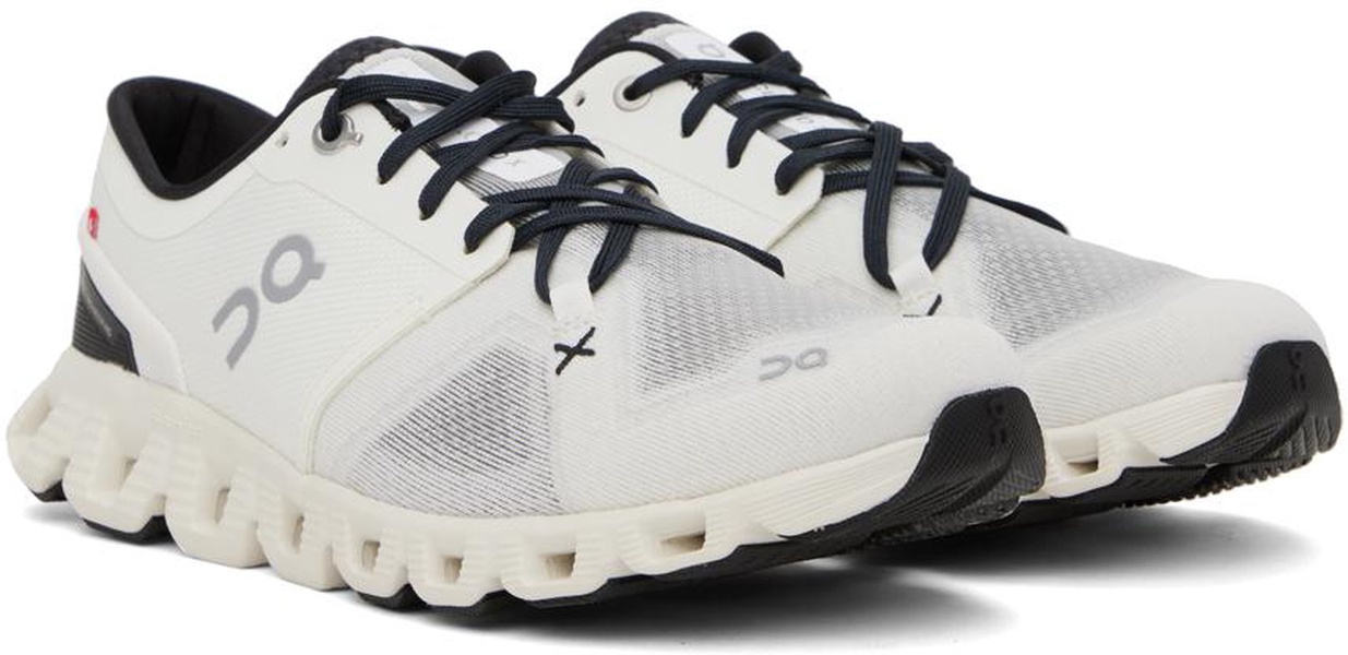 White & Black Cloud X 3 Sneakers