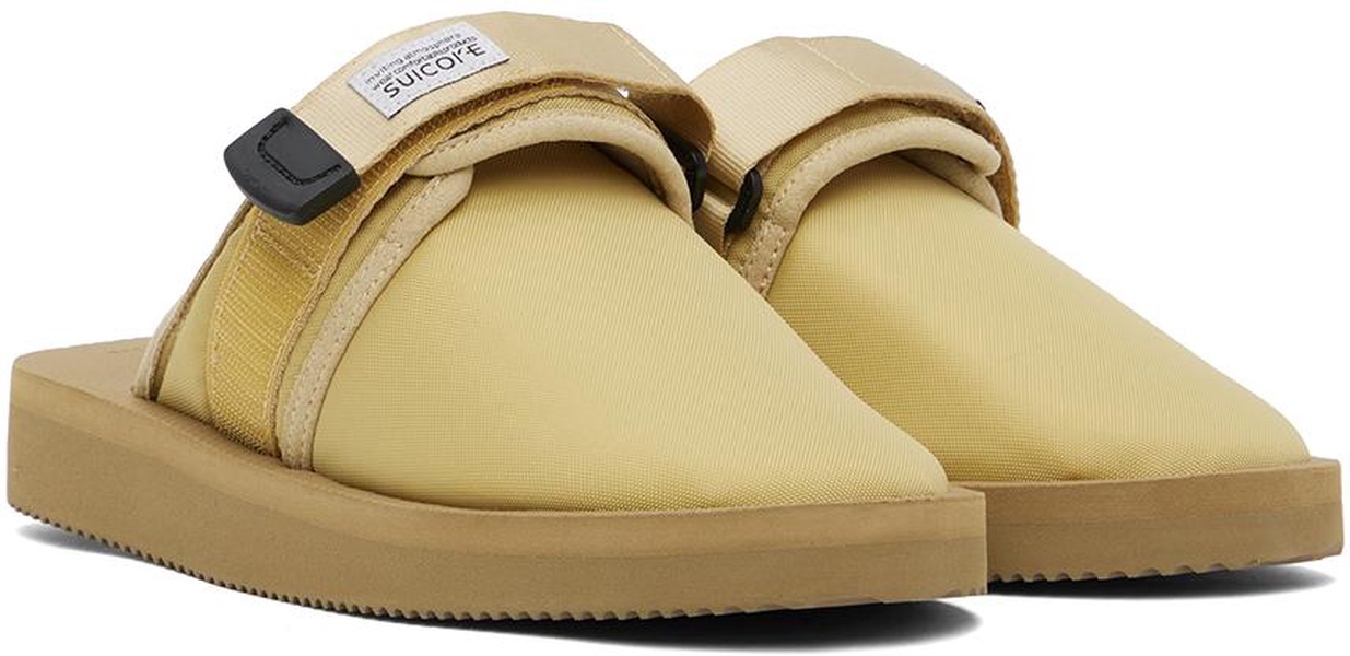 Beige ZAVO-Cab Slippers