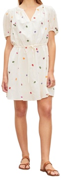 Velvet by Graham & Spencer Women's Cleo Novelty Embroidery Short Dress