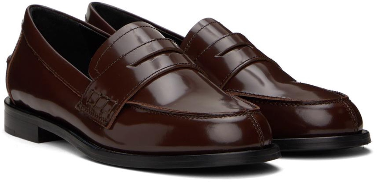 Brown Oscar Loafers