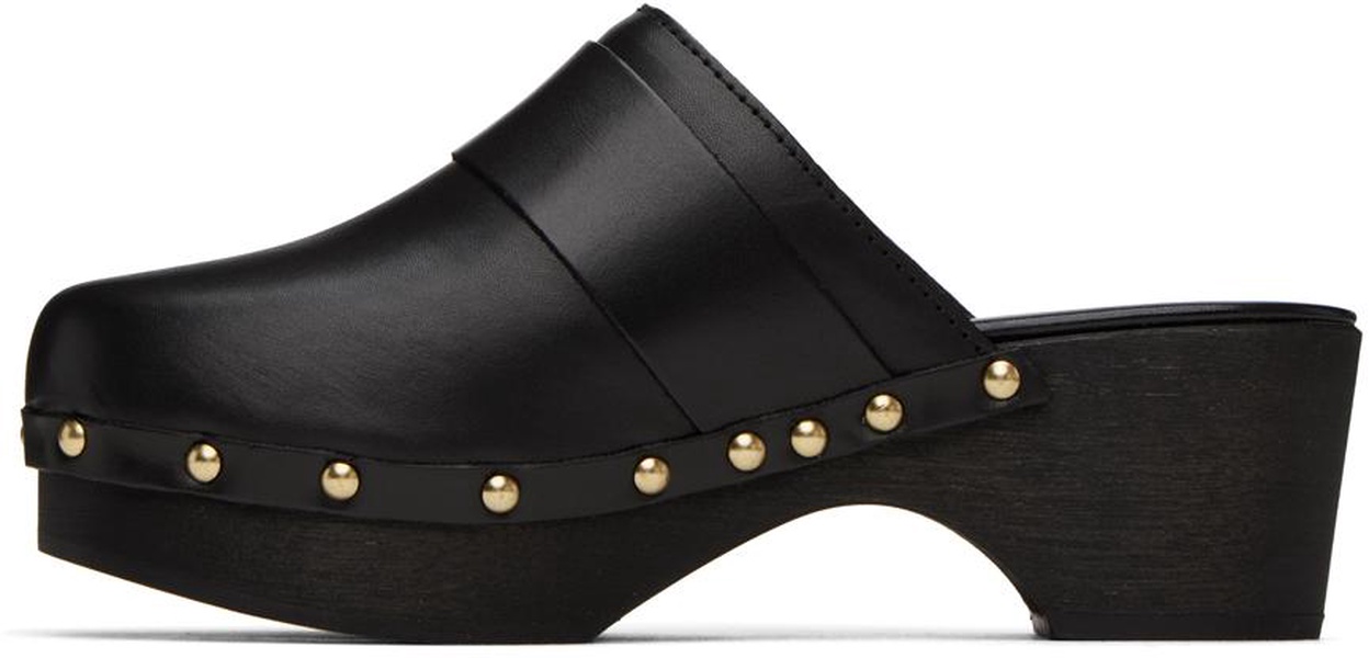 Black Bibi Clogs