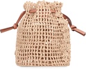 Raffia Bucket Bag