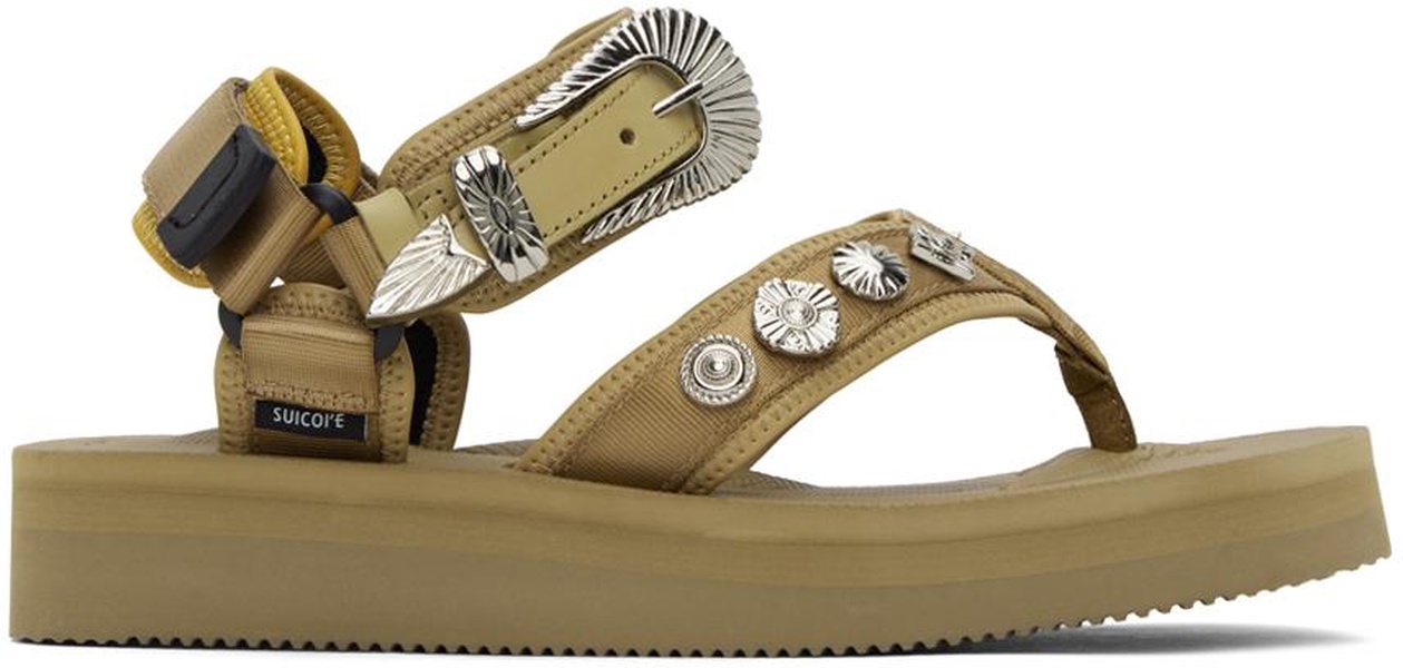 Beige Suicoke Edition Tono Sandals