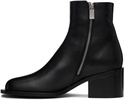 Black Night Version Square Toe Franky Boots