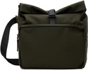 Khaki Rolltop Commuter Bag