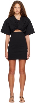 Black Le Chouchou 'La Robe T-shirt Bahia' Minidress