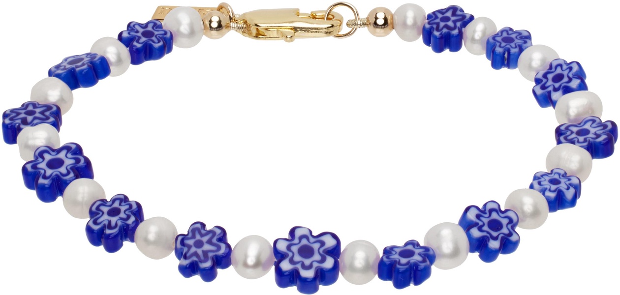 White & Blue Amelia Bracelet