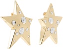 Gold Crystal Star Earrings