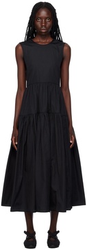 Black Ruth Midi Dress