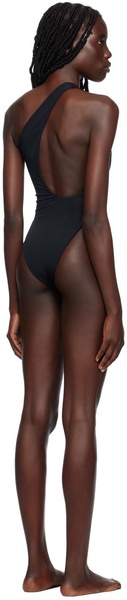 Black Plunge Swimsuit