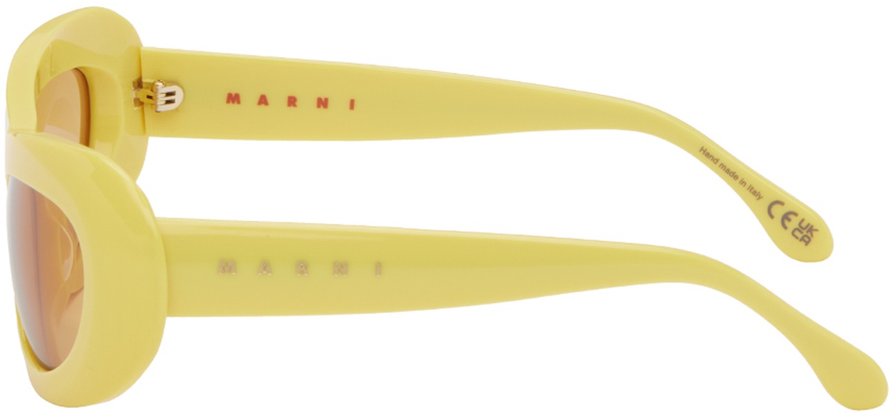 Yellow RETROSUPERFUTURE Edition Field Of Rushes Sunglasses