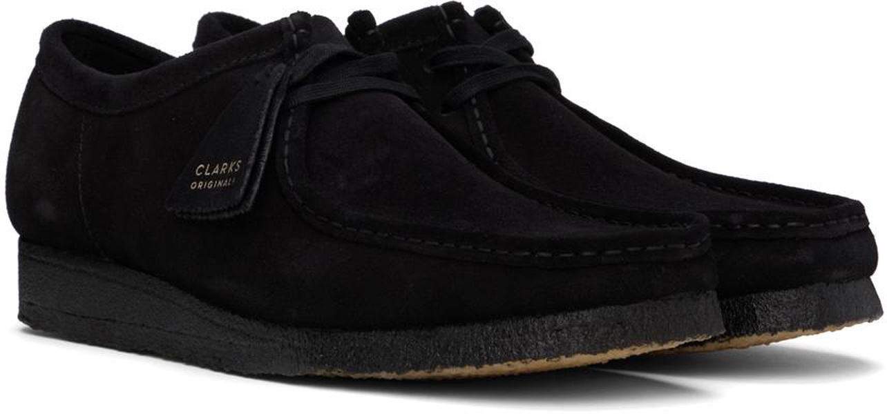 Black Wallabee Derbys