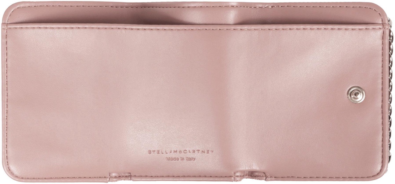 Stella McCartney Falabella Chain-Trim Wallet