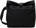 Black Rolltop Commuter Bag