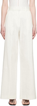 White Manon Trousers