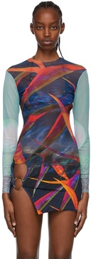 Multicolor Polyester T-Shirt