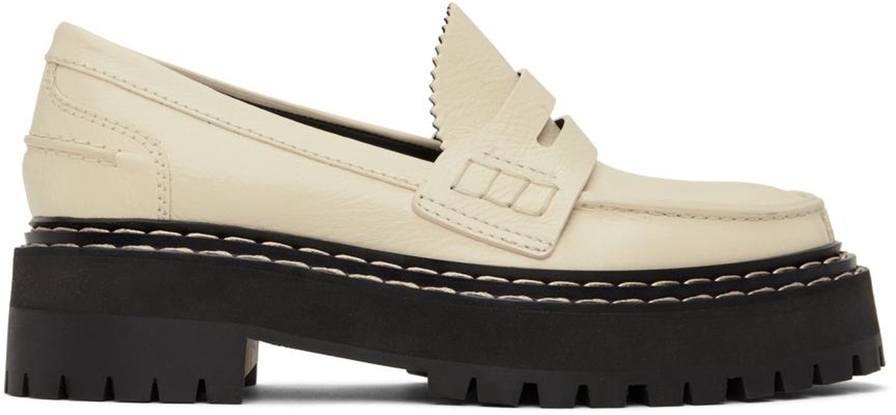 Off-White Lug Sole Platform Loafers