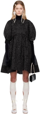 Black Smock Minidress