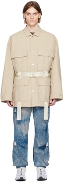 Tan Safari Coat Set