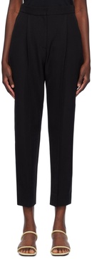 Black Cropped Trousers