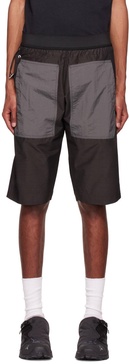 Gray Wool Shorts