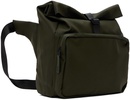 Khaki Rolltop Commuter Bag