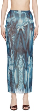 Blue 'The flay' Maxi Skirt