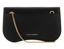 Alexander McQueen Logo Plaque Foldover Crossbody Bag