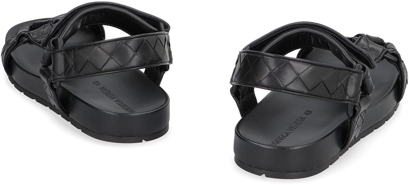 Bottega Veneta Trip Leather Sandals