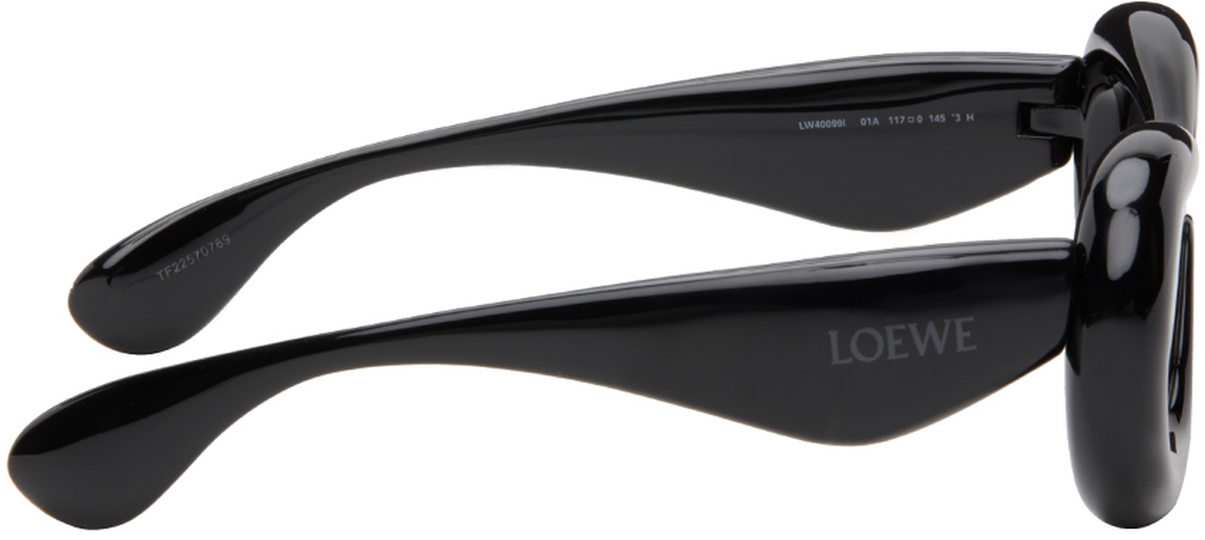 Black Inflated Sunglasses