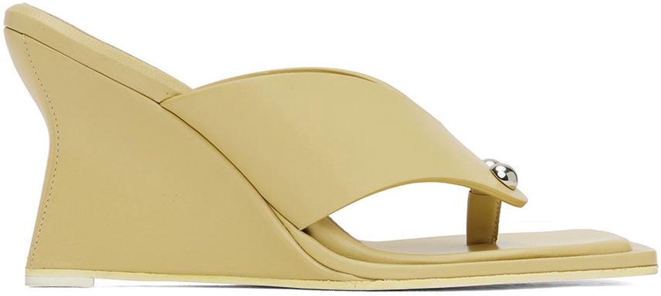 SSENSE Exclusive Beige Dune Heeled Sandals