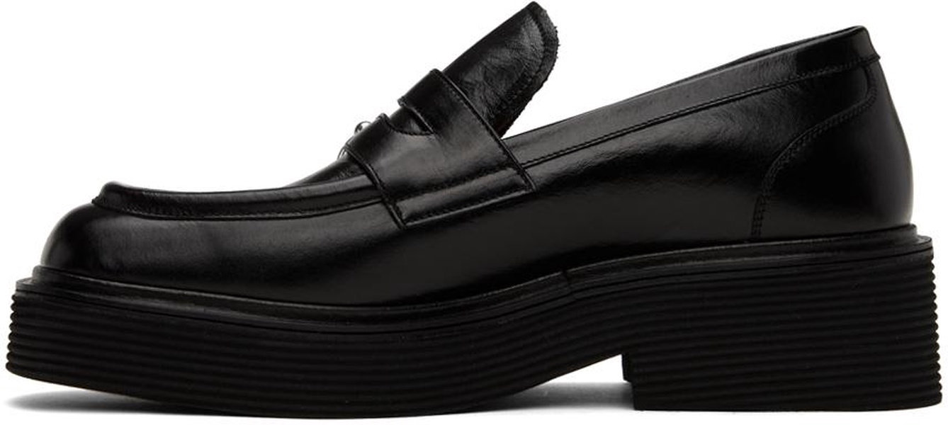 Black O-Ring Loafers