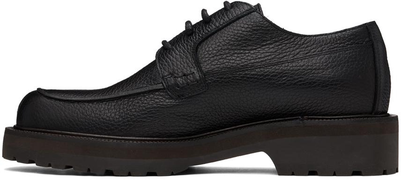 Black Leather Derbys