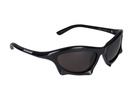 Bat Rectangle Sunglasses in Black